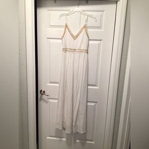 Japna white flowing dress
